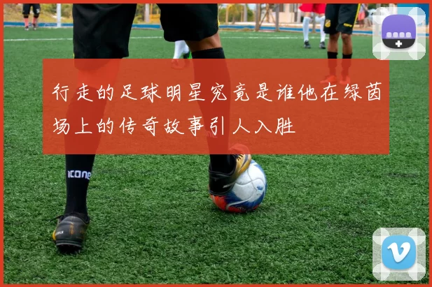 行走的足球明星究竟是谁他在绿茵场上的传奇故事引人入胜